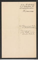 k.k. naturhistorisches Hofmuseum, Intendanzakten 1885-1896 (Hauer), Aktenzahl Z.604/1892, Seite 4